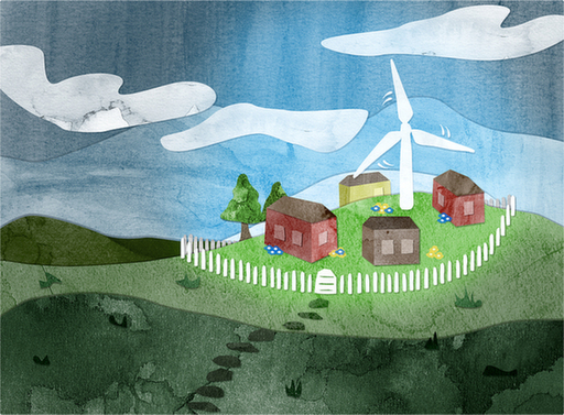 Vind och sol för ett enklare liv